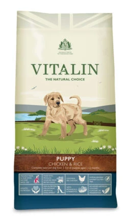 Vitalin Natural Puppy Chicken & Rice Dog Food
