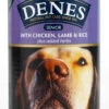 12 X Denes Dog Senior Chicken Lamb & Rice + Herbs 400g -Pampered Paws 11979