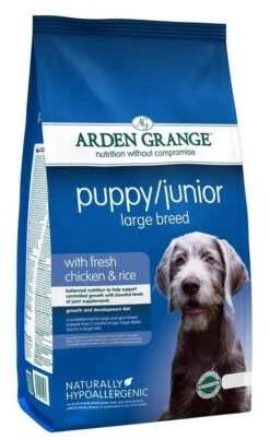 Arden Grange Puppy/Junior Large Breed Chicken And Rice Dog Food