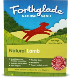 Forthglade Natural Menu Hypoallergenic Lamb Wet Dog Food - 395g
