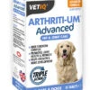 VetIQ Arthriti-um Advanced 45 Tablets -Pampered Paws 56290