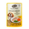 15 X Hilife It's Only Natural - Pouch - Chicken Breast With Carrots & Peas 100g -Pampered Paws 63312