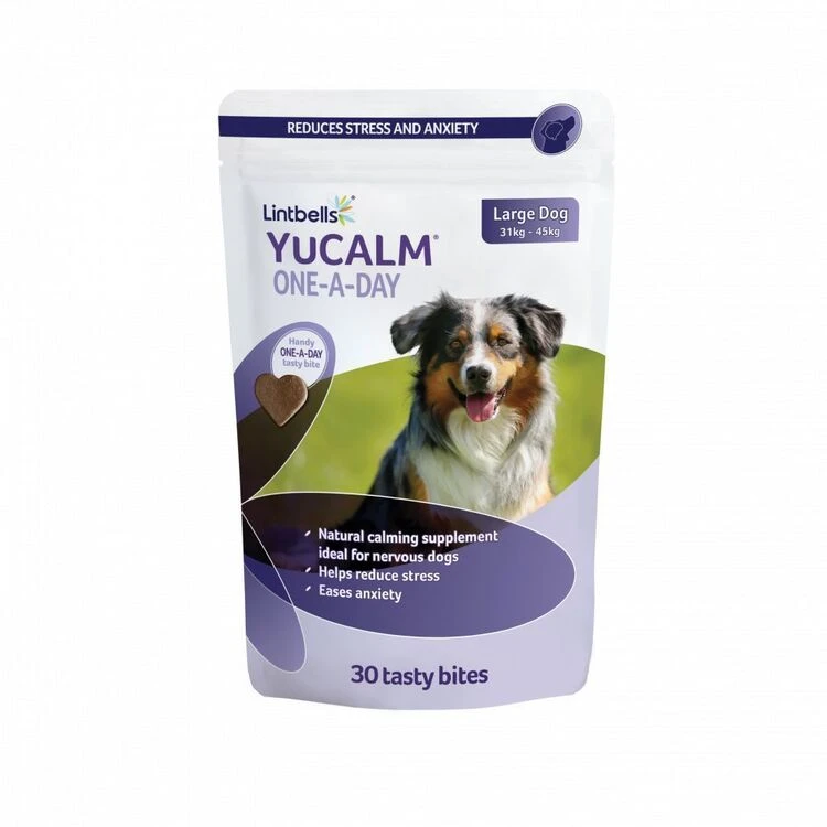 Lintbells YuCALM ONE-A-DAY Large Dog 30 Tablets 3 Lintbells YuCALM ONE-A-DAY Large Dog 30 Tablets