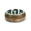 Designed By Lotte 2 In 1 Wood/steel Feeding Bowl Mandira -Pampered Paws 64913 28129