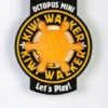 Kiwi Walker Let's Play! Rubber Foam Mini Octopus Dog Toy In Orange -Pampered Paws 65679