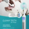 Cleany Teeth Toothbrush For Dogs Starter Kit -Pampered Paws 66165