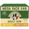 48 X James Wellbeloved Grain Free Dog Food Pouch Turkey & Lamb In Gravy 100g 1 48 X James Wellbeloved Grain Free Dog Food Pouch Turkey & Lamb In Gravy 100g -Pampered Paws 748271
