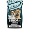 Burns Senior+ Toy & Small Breed - Chicken & Brown Rice Dog Food -Pampered Paws 757232