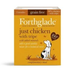 18 X 395g Forthglade Just Chicken With Tripe Wet Dog Food