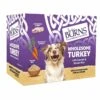 6 X Burns Wholesome Turkey Dog Food 395g -Pampered Paws 814942