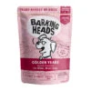 Barking Heads Golden Years Senior Wet Dog Food 1 Barking Heads Golden Years Senior Wet Dog Food -Pampered Paws BH Golden Years300g Pouch 183x130mm copy