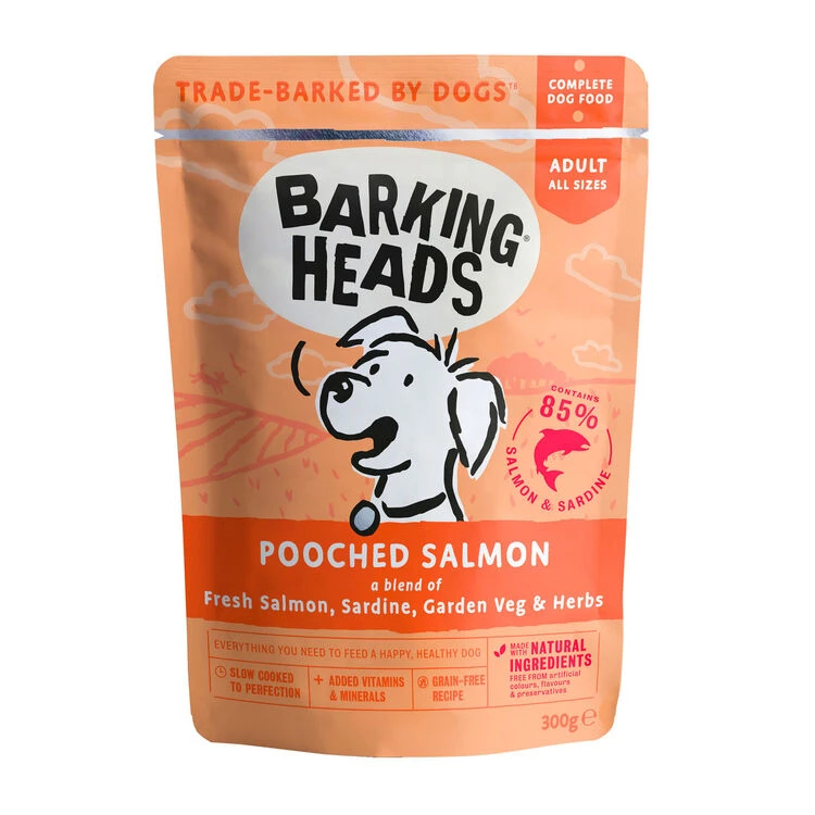 Barking Heads Pooched Salmon Wet Dog Food 3 Barking Heads Pooched Salmon Wet Dog Food