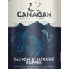 6 X 400g Canagan Salmon & Herring Supper Wet Dog Food 1 6 X 400g Canagan Salmon & Herring Supper Wet Dog Food -Pampered Paws CSH Canagan Dog Salmon Herring