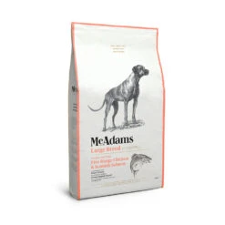 McAdams Free Range Chicken & Salmon Large Breed Dry Dog Food -Pampered Paws LBCS D10