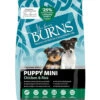 Burns Puppy/Junior Mini Chicken & Rice Dog Food -Pampered Paws Puppy Mini 2kg