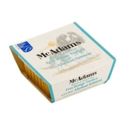 McAdams Whole British Free Range Turkey & MSC Alaskan Salmon Wet Dog Food