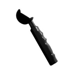 Kompact 9 Retractable Dog Ball Launcher -Pampered Paws black retracted