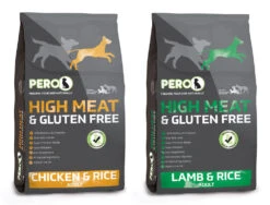 2 X 12kg Pero High Meat Chicken & Lamb Dry Dog Food