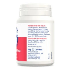 Dorwest Damiana & Kola Tablets 16 Dorwest Damiana & Kola Tablets -Pampered Paws dk200 s2