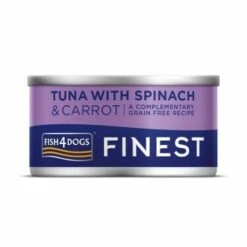 Fish4Dogs Finest Tuna With Carrot & Spinach Wet Dog Food