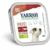 12 X Yarrah Organic Dog Grain Free Pate Beef With Spirulina 150g -Pampered Paws fm 2021 06 07 03 32 16 26538 images