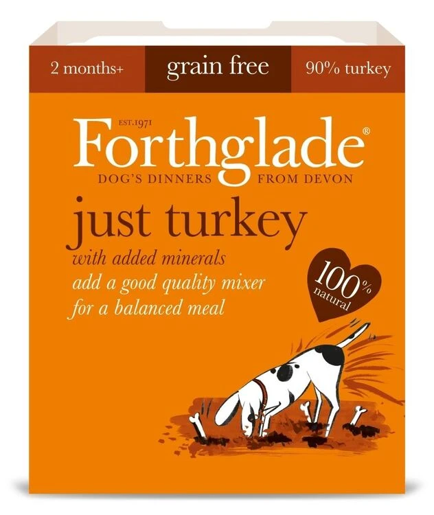 18 X 395g Forthglade Just Turkey Natural Wet Dog Food 3 18 X 395g Forthglade Just Turkey Natural Wet Dog Food