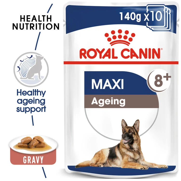 ROYAL CANIN® Maxi Large Breed Ageing 8+ In Gravy Wet Dog Food 4 ROYAL CANIN® Maxi Large Breed Ageing 8+ In Gravy Wet Dog Food - Image 2