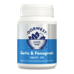 Dorwest Garlic & Fenugreek Tablets -Pampered Paws gf200