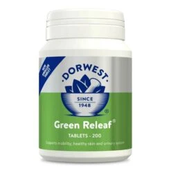 Dorwest Green Releaf Tablets -Pampered Paws gr200