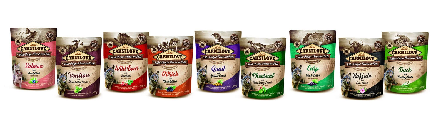 Carnilove Quail With Yellow Carrot Wet Dog Food 4 Carnilove Quail With Yellow Carrot Wet Dog Food - Image 2