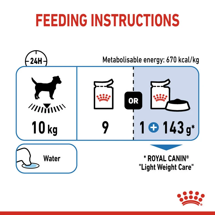 ROYAL CANIN® Light Weight Care Wet Pouches Adult Dog Food 10 ROYAL CANIN® Light Weight Care Wet Pouches Adult Dog Food - Image 8