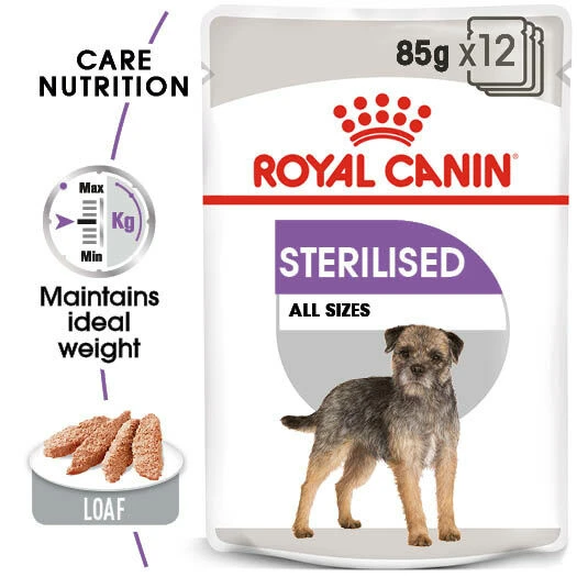 ROYAL CANIN® Sterilised Care Wet Pouches Adult Dog Food 4 ROYAL CANIN® Sterilised Care Wet Pouches Adult Dog Food - Image 2