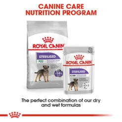 ROYAL CANIN® Sterilised Care Wet Pouches Adult Dog Food 16 ROYAL CANIN® Sterilised Care Wet Pouches Adult Dog Food -Pampered Paws rc2eic6m9pbr5vdoyrlb