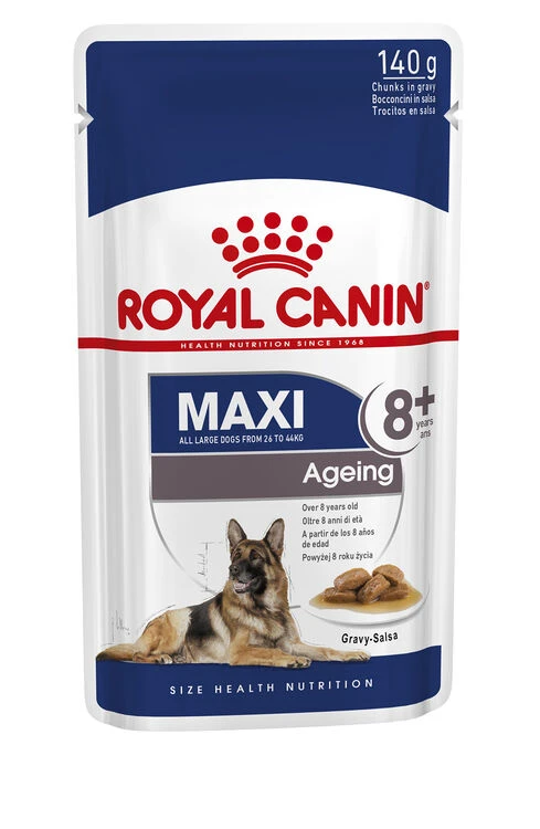 ROYAL CANIN® Maxi Large Breed Ageing 8+ In Gravy Wet Dog Food 3 ROYAL CANIN® Maxi Large Breed Ageing 8+ In Gravy Wet Dog Food