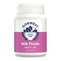 Dorwest Milk Thistle Tablets -Pampered Paws th200