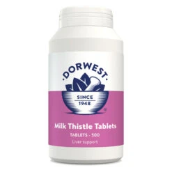Dorwest Milk Thistle Tablets -Pampered Paws th500