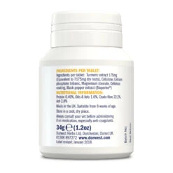 Dorwest Turmeric Tablets -Pampered Paws tm100 s2