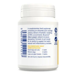 Dorwest Turmeric Tablets -Pampered Paws tm200 s1