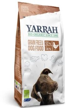Yarrah Organic Dry Dog Food Grain Free Adult With Chicken & Fish