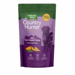 Country Hunter Turkey Wet Dog Food Pouch